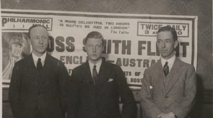 Ross and Keith with Edward Prince of Wales