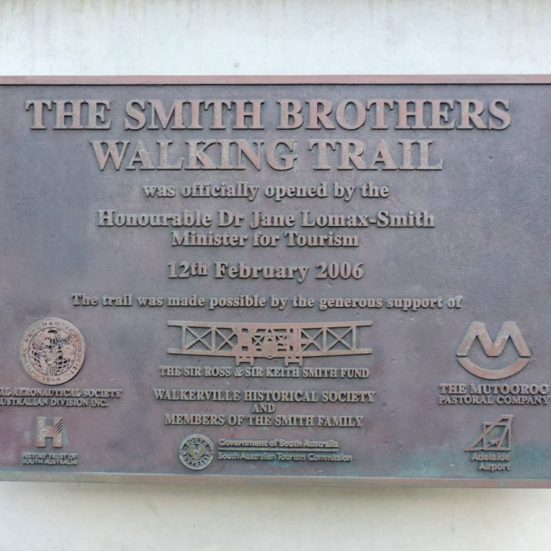  Walking Trail features a series of 21 plaques