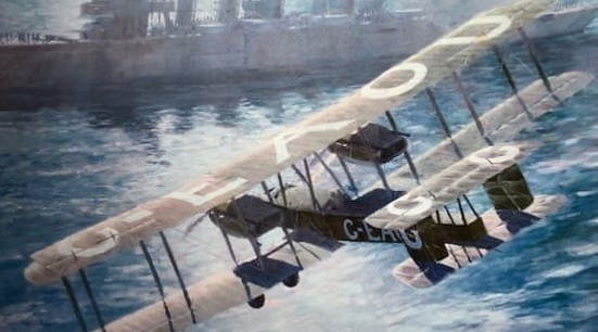 Artwork of Vicker Vimy