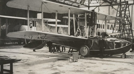 Plane in Hanger