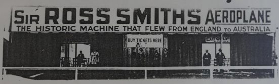 newspaper cut out: Ross Smith