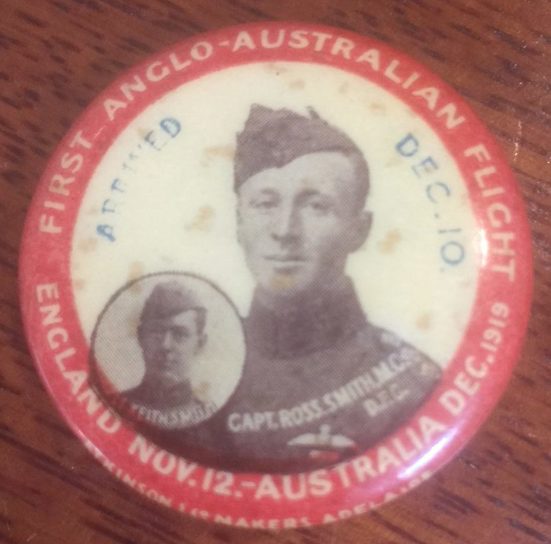 Souvenir buttons – Steve Harrison