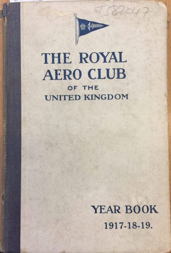 The Royal Aero Club - Year Book 