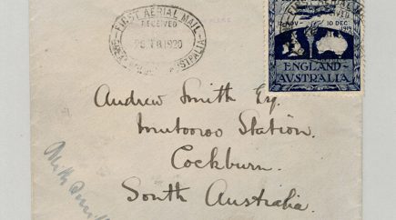 Ross Smith letter to his father Andrew