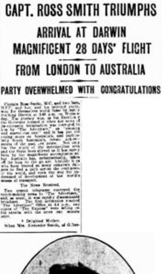 Coverage of the landing 