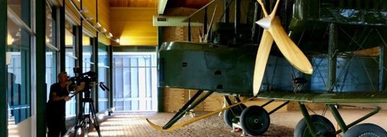 Vickers Vimy in museum 