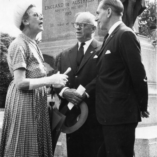 Lady Anita Smith and Wally Shiers 1965