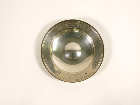Round sliver dish 