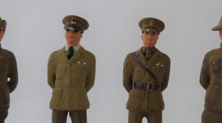 Vickers Vimy crew lead figures – Tom Young