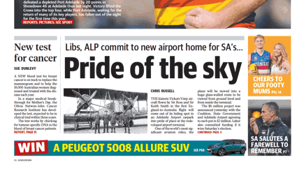 Sunday Mail cutout 