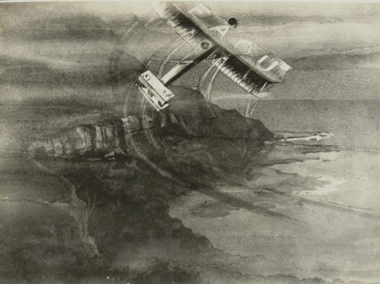 Vickers Vimy flying