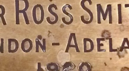Brass plaque – Peter Lane
