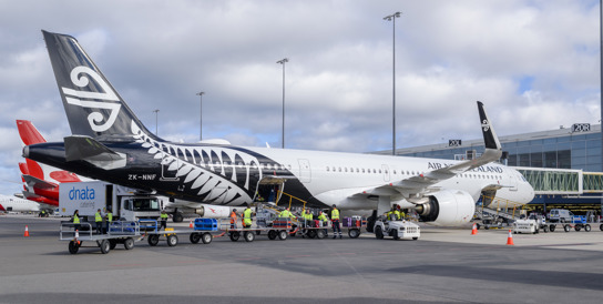 baggage handling at airport
