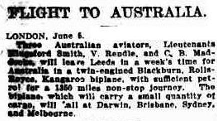 Flight to Australia