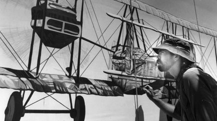 Mural For Vickers Vimy Memorial 1989