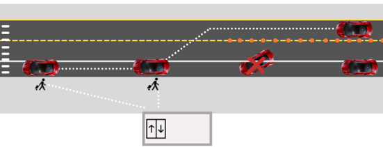 Rideshare Drop off Area Map