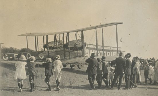 Vickers Vimy at Northfield Aerodrome