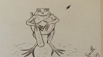 “Froggy” drawing