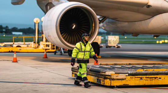 Airport employee