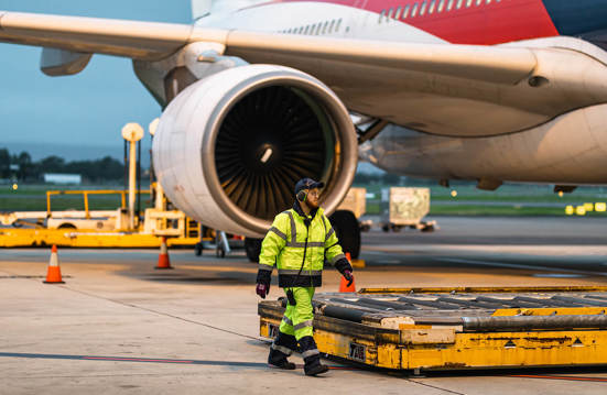 Runway with Plane 