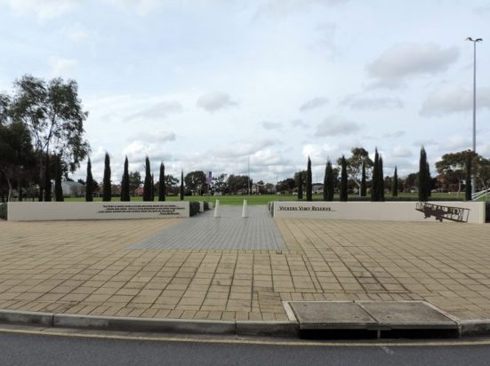 memorial plaque wall