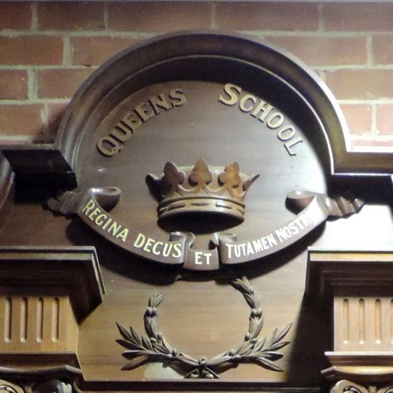 Queens school plaque