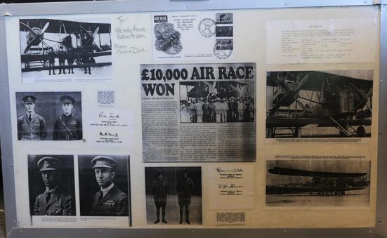 News articles and photos of vimy framed 