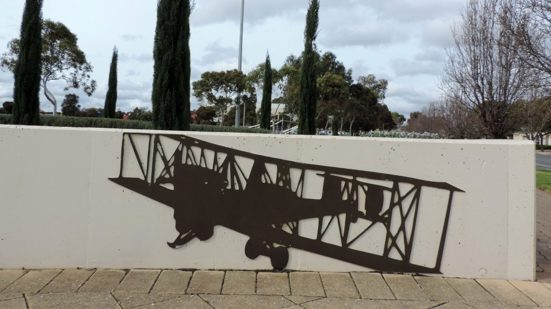 memorial plaque wall