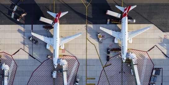 Planes a Adelaide Airport