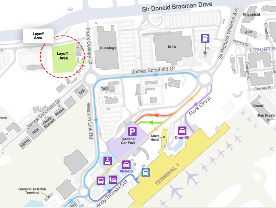 Layoff Area Maps