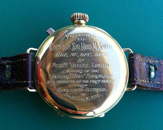 back of smith watch 