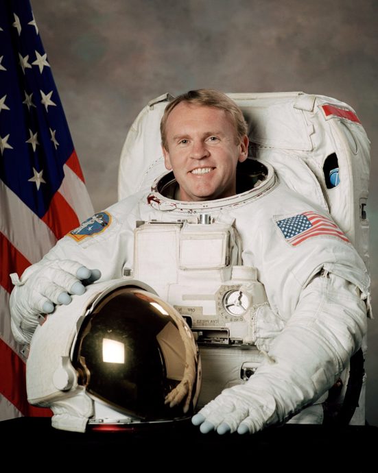 Astronaut Andy Thomas