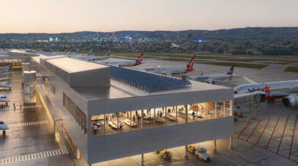 render of adeladie airport terminal expansion
