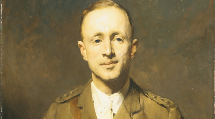 William McInnes oil painting of Sir Ross Smith